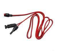 Opatiny Câble adaptateur vers panneau solaire, 12 AWG en cuivre pur 30 A, connecteur de charge pour centrale électrique portable, EV, UPS, chariot élévateur (1,85 m)