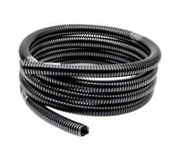 Opatiny Conduit de fil flexible en polyéthylène 100 m pour une utilisation | Design en polyéthylène ondulé, empêche l'abrasion et l'écrasement, idéal pour le câblage automatique