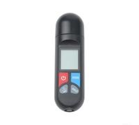 Opatiny Hygromètre numérique 0,1% résolution pour bûches de bois Noir | Écran LCD rétroéclairé, lecture claire des données, faible luminosité, corps en plastique noir, interface facile