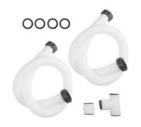 Opatiny Kit adaptateur de tuyau de pompe de piscine pour piscines Intex et hors sol, 2 tuyaux de 140 cm avec séparateur en T et connecteur, comprend des joints, des systèmes de filtre à sable et eau