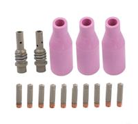Opatiny Kit de buse de soudage mig 15AK cuivre 15 pièces Opatiny | 15 pièces pour kit de soudage MIG, compatible 15AK/MB15, embouts en cuivre, buses en céramique. 1,2 mm