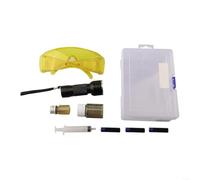Opatiny Kit de détection de fuite AC avec lampe de poche, agent fluorescent, lunettes et boîte de rangement pour voiture, maison et systèmes de réfrigération
