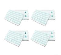 Opatiny Lot de 4 housses d'essuie-glace de rechange pour balai Leifheit pour balai Profi XL : nettoyeur de sol en microfibre pour bois, carrelage, pierre, 47 x 16 cm