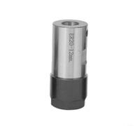 Opatiny Mandrin de serrage d'arbre de moteur en acier ER11 ER16 ER20A 5-16 mm, support d'outils de tige étendue, argent et noir (ER20A-12 mm)