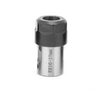 Opatiny Mandrin de serrage d'arbre de moteur en acier ER11 ER16 ER20A 5-16 mm, support d'outils de tige étendue, argent et noir (ER16A-10 mm)