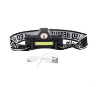 Opatiny Phare LED rechargeable USB pour casque de soudage, lampe de travail magnétique double mode avec bandeau réglable pour camping, pêche, opérations de nuit