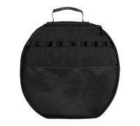 Opatiny Sac de rangement portable épais pour barbecue de camping 42 cm, 600D Oxford étui de protection avec poche en maille et poignée souple (noir)