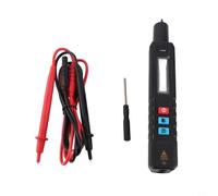Opatiny Stylo multimètre numérique et thermomètre infrarouge, testeur de continuité de résistance de tension 600 V AC/DC, détection de fils sous tension NCV, fonction VFC, écran LCD électricien DIY