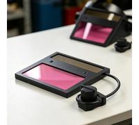 Opatiny True Color pour lentille de soudage auto-obscurcissante, alimentation sans pile nécessaire, bouclier en verre haute sensibilité pour remplacement (grande couleur véritable)
