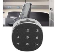 Opatiny Verrou électronique à code par mot de passe pour boîte aux lettres, armoire, tiroir, serrure à clavier numérique compact en alliage de zinc 5,75 x 5,75 cm, noir