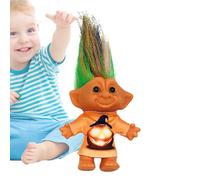Opdestn Figurines Troll - De Noël Laide Et Petite - Figurines Rétro Et Amusantes pour Étagère, Ornement Décoratif De Bureau pour Le Salon Et La Chambre Pendant Les Fêtes