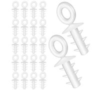 Operitacx 100 Pièces Capuchons Décoratifs pour Pendentifs d'arbre, Boule | Plastique, Installation Facile, Protège la Partie Supérieure, pour Maisons et Écoles, Décorations de Noël