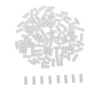 Operitacx 100 recharges de gommes pour porte-mines, gommes cylindriques blanches pour porte-mines, recharges universelles pour dessin technique et croquis.