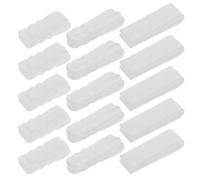Operitacx 15 Clips de Fermeture en Plastique pour Sachets Alimentaires, Scelleuse à Collations, Matériau Robuste, Utilisation Pratique Maison et Activités Outdoor