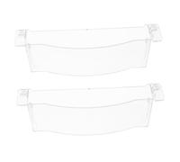 Operitacx 2 Bacs de Récupération D’huile en Plastique pour Hotte Aspirante, Légers, Réutilisables, Cuisine Domestique et Hôtels