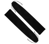 Operitacx 2 Pièces Pochette Éventail Pliant en Tissu Pelucheux Noir, | Protection pour Éventails Pliants, Usage Mobile, Format Compact, Noir, Organise aussi Petits Objets