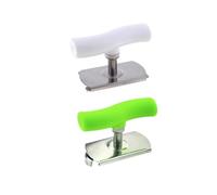 Operitacx 2pièces Ouvre-bocal Inox Antidérapant Ouvre Couvercle et Bouteille Outil de Cuisine Pratique pour Maison et Pique- Blanc et Vert