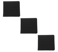 Operitacx 3 Pièces Porte Documents de Voiture Cuir Synthétique Housse de Protection pour Permis de et Carte Assurance Organiseur Compact pour Cartes et Documents Design Élégant et
