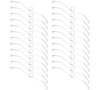 Operitacx 30 Pièces Camping Pince à Ressort pour Grille de Salle de Bain, | Clips de Ressort pour Couvercle Ventilateur, Compatible Grilles et Plafonds, Installation Rapide, du Bruit
