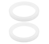Operitacx 4 Pièces Anneau Diffuseur D’arômes Blanc en Silicone, pour | Large Bord, Diffusion Stable par Chaleur, Éclaire sans Gêner, pour Coin Lecture et Chambre