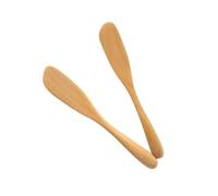 Operitacx 4 Pièces Couteau à Beurre en Bois Beige, Tartineur | Bois, Fonctions D’étalage Coupe, Usage en Boutiques Alimentaires et Restauration, pour Gâteau et Confiture