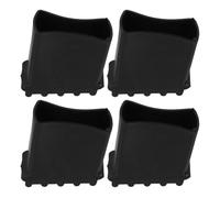 Operitacx 4 Pièces Couvre-Pieds En Caoutchouc Antidérapants Pour Échelle 1.97 X 1.97 X 0.98 Pouces Protection Sol Et SéCurité Pour Escabeaux TéLescopiques Et Techniques