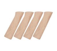 Operitacx 4 Pièces Poignée Bois Manche Couteau Remplacement Manche Sashimi Japonais Antidérapant pour Ustensiles Cuisine DIY Accessoire Cuisine