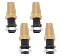 Operitacx 4 Pièces Serrage-câble pour Éclairage M10 en Laiton, Lot avec Vis, Serrage-câble à Cordon, Organise la Longueur des Fils, Protège L’isolant, pour Câblage Suspendre et Lampes