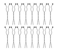 Operitacx 50 Pièces Bâtonnets Diffuseurs Compatibles Universellement en Rotin Noir Ondulé Absorption et Diffusion de Parfum pour Huiles Essentielles pour Salons et Chambres