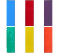 Operitacx 6 Rouleaux Film Décoratif Transparent pour Fenêtres Pet, 6m, | Adhésif Statique, Correction Couleur et Intimité, pour Vitrages de Salle de Bain et Portes Vitrées