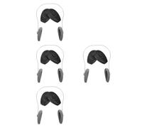 Operitacx 8 Pièces Cache-oreilles en Silicone avec Anneau Métallique, | Souples, Résistants à Déformation, Imperméables à L’huile, Usage et Coloration, Réutilisables