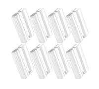 Operitacx 8pièces Lot de Porte-Panneaux Acryliques Transparents pour Mariage et Événements Supports Solides pour Cartes de Visite Numéros de Table et Photos Présentoirs Modernes