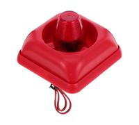 Operitacx Alarme Sonore et Lumineuse d'urgence Rouge avec LED Haute Intensité, Efficacité Renforcée, Matériau PC et Abs, pour Surveillance de Sécurité Extérieure