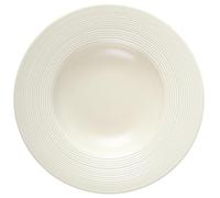 Operitacx Assiette Creuse en Céramique 280ml Beige, Forme Chapeau Simple | Surface Lisse, Forme Intégrée, Finition Polie Miroir, pour Restaurant et Ktv, Style Sobre