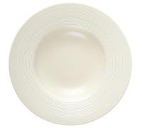 Operitacx Assiette Creuse en Céramique Forme Chapeau, 280ml Beige | Finition Polie Miroir, Surface Lisse, Nettoyage Facile, Usage Restaurant et Ktv, Style Simple