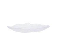 Operitacx Assiette en Verre Carrée ou Ronde pour Steak, Dessert et Pizza | Verre Transparent à Surface Lisse, Style Moderne, pour Présentation Soignée, Usage Maison ou Réception