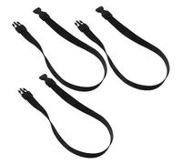 Operitacx Attaches Élastiques Réglables Compatible Tour de Poubelle 68-78 Cm Lot de 3 Bande de Corbeille à Papier Noire Fixation Sécurisée pour Paquet Poubelle pour Cuisine et Atelier