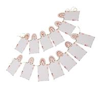Operitacx Bannière Bohème Bébé pour Premier Anniversaire en Papier et | Guirlande Photo Mensuelle, Installation Facile, Pièce Centrale, pour Photobooth et Fêtes de Naissance