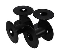 Operitacx Bobines de câble plastiques 4pcs avec design gain de place pour rangement de fils électriques et soudure en environnement domestique