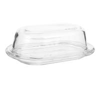 Operitacx Boîte de Conservation Beurre en Verre Facile à Nettoyer avec Couvercle Plateau de Fromage Élégant et Pratique Cuisine à Domicile