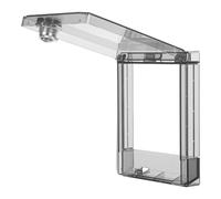 Operitacx Boîte de Protection Verrouillable en Plastique pour Panneau de Climatisation avec Ambiance Estivale, Couverture de Thermostat Facile à Installer pour Usage Intérieur