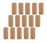 Operitacx Boîte Présent Kraft en Papier Kraft 15 Pcs pour Flacons 30 Ml, Tube D'emballage Cylindrique Réutilisable pour Huiles Essentielles et Thé, Boîte de Rangement Pratique