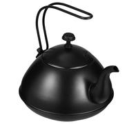 Operitacx Bouilloire pour Chauffer Thé, Café et Lait Grosse Capacité en Acier Inoxydable Poignée Anti-brûlure pour Cuisinière à Induction et Gaz