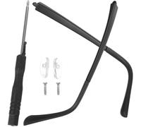 Operitacx Branches de Remplacement de Tr à Dents 2, 5mm, Lot | Branche de Lunette de Rechange, Pièces de Rechange pour Lunettes, Anti-slip