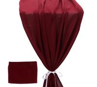 Operitacx Chemin de Table en Mousseline Blanche, Nappe Élégante pour | Tissu Chiffon Léger, Style Simple et Raffiné, Table de Restaurant, Arche Nuptiale, Fête Diplôme
