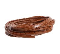 Operitacx Clip de Retenue pour Panneau de Verre D’Armoire, PVC Marron 8 M | Portes D’armoire et Panneaux Vitrés, Finition Discrète, Usage Maison ou Commercial, Pose Facile
