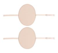 Operitacx Coussinet Absorbant la Transpiration en Coton Confortable pour Aisselles, Protège Efficacement et Garde les Vêtements Secs, 1 Paire Beige
