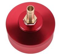 Operitacx Couvercle de Réservoir D'essence Installation Simple pour Générateur Rouge Alliage D'aluminium, Sécurité Renforcée Filetage 1 3/4 Pouces