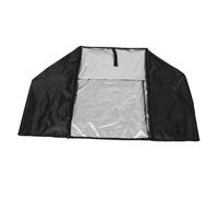 Operitacx Couvre Oxford Noir 32x28x23 Pouces, Imperméable et Respirant | Protection Transparente pour Rayonnage Multi-niveaux, Usage Boulangerie Commerciale, Anti-poussière