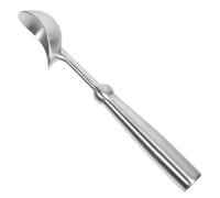Operitacx Cuillère Multifonctionnelle en Acier Inoxydable Stable pour Glace et Boules de Melon avec Longue Poignée pour Fête